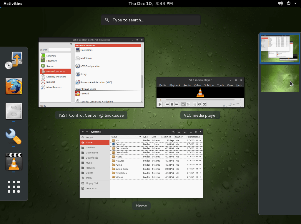 توزيعة GeckoLinux نسخة GNOME